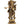 15" Standing Lord Krishna Brass Statue Playing Flute