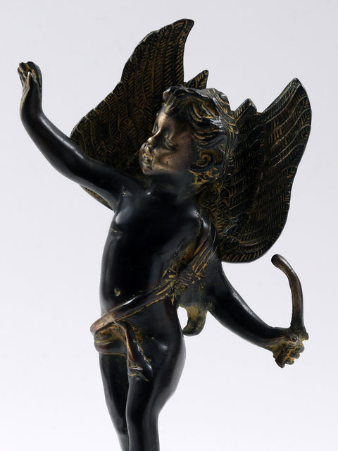 17" Winged Cherub Putto Statue | Home Decor