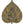 8" Gautama Buddha on Paan Leaf | Brass Wall Hanging Idol