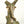12" God Ganesha Carved In Tree | Brass Statue