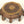 3" Small Designer Chowki in Brass
