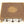 8" Designer Square Chowki in Brass