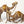 12" Brass Camel In Pair | Decorative Piece