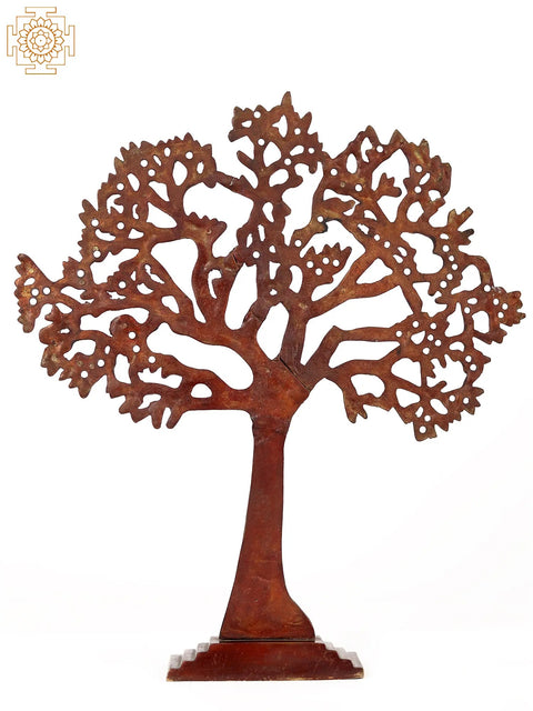 17" Brass Decorative Tree | Home Decor