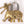 5" Elephant Design Brass Lock with Two Keys