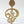 10" Brass Karttikeya Vel with Tamil Om on Stand