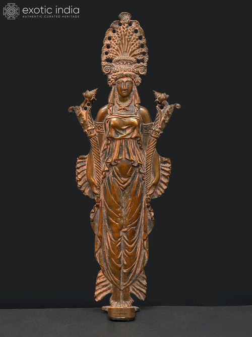 12" Ceres Roman Harvest Goddess Brass Statue Handmade