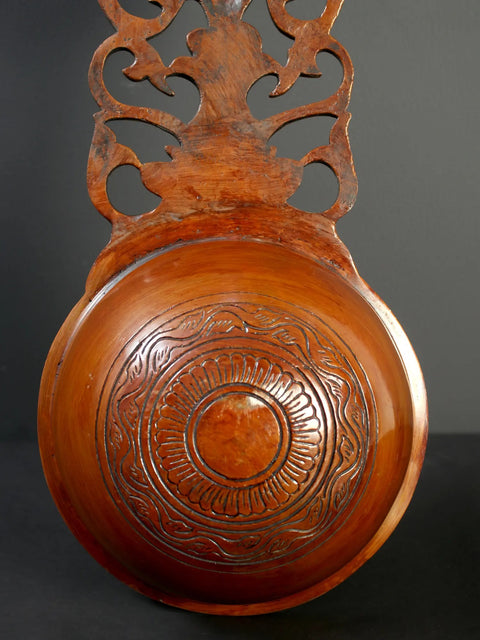 Brass Large Uddharani (Ritual Spoon)