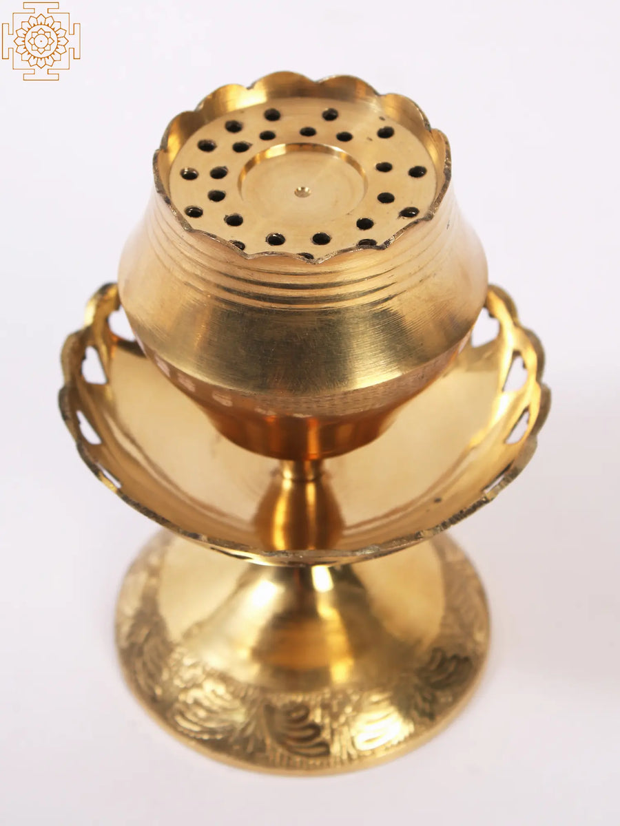 Brass Agarbatti Stand Incense Holder for Home Decor