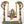 Lord Ganesha on Peacock Swing | Brass Statue with Inlay Work