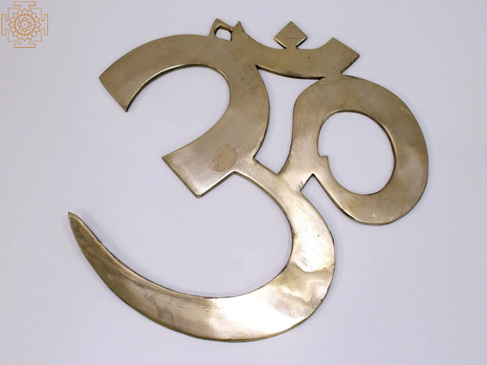 Om (AUM) Wall Hanging in Brass