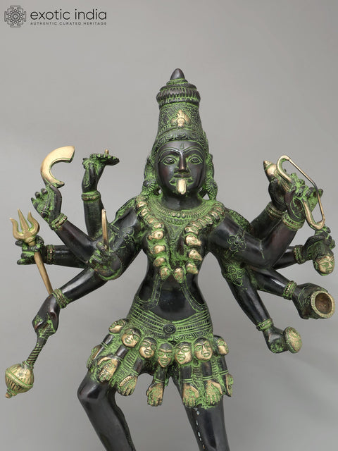 24" Ashtabhujadhari Kali in her Iconic Posture