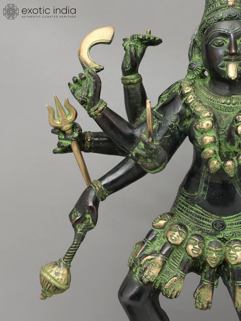 24" Ashtabhujadhari Kali in her Iconic Posture