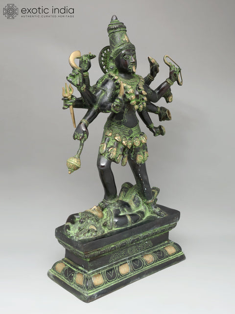 24" Ashtabhujadhari Kali in her Iconic Posture
