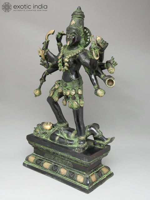 24" Ashtabhujadhari Kali in her Iconic Posture