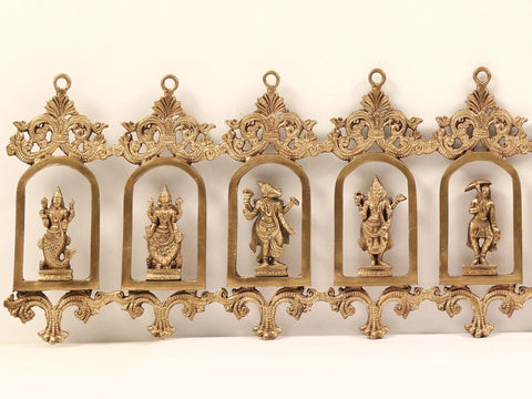 43" Dashavatara - The Ten Incarnations of Lord Vishnu | Wall Hanging