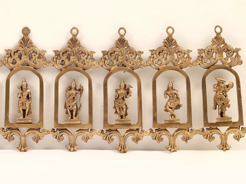 43" Dashavatara - The Ten Incarnations of Lord Vishnu | Wall Hanging