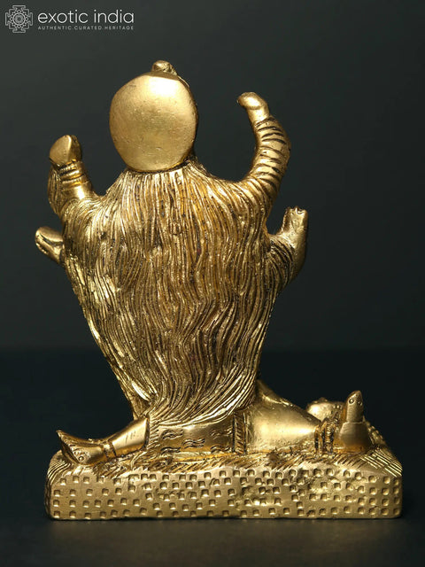 5" Maa Kali Brass Sculpture