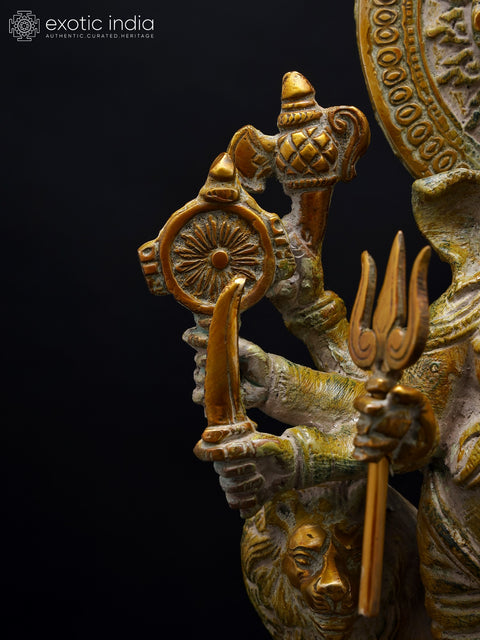 11" Drishti Ganesha | Brass Statue