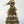 11" Brass Lord Krishna Playing Flute with Cow | with Inlay Work
