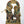 14" Radha Krishna with Milk Pot | Brass with Inlay Work