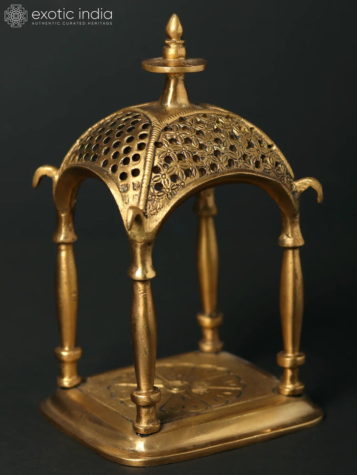 6" Small Brass Temple Idol for Home Pooja