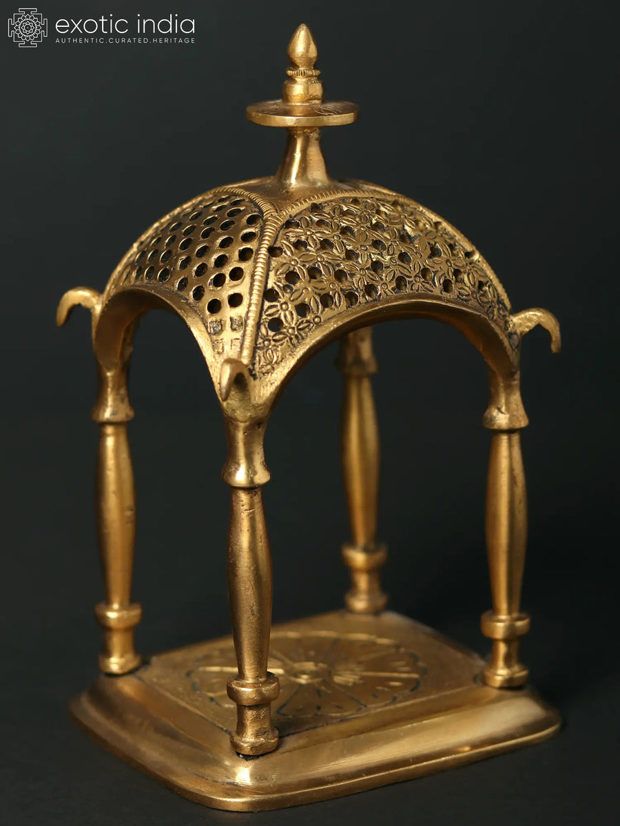 6" Small Brass Temple Idol for Home Pooja