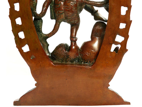 9" Dancing Shiva Brass Sculpture | Handmade | Made In India