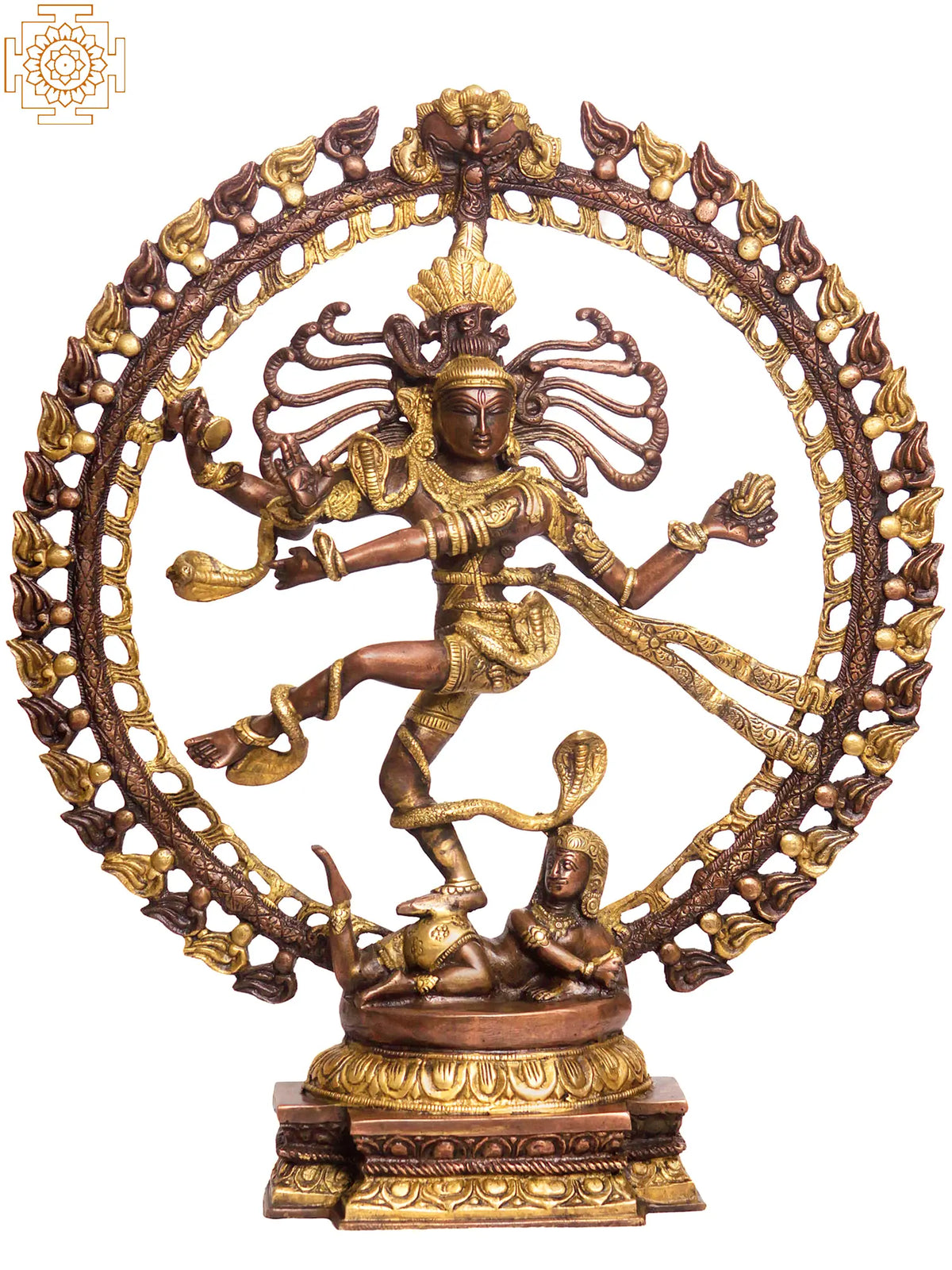 20" Nataraja In Brass | Handmade | Made In India