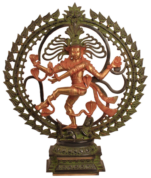 25" Shabda Brahman Handmade Brass Statue
