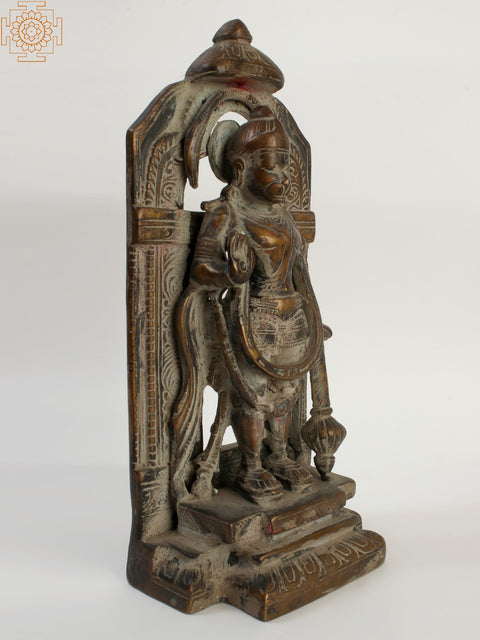 Temple Lord Hanuman Brass Sculpture