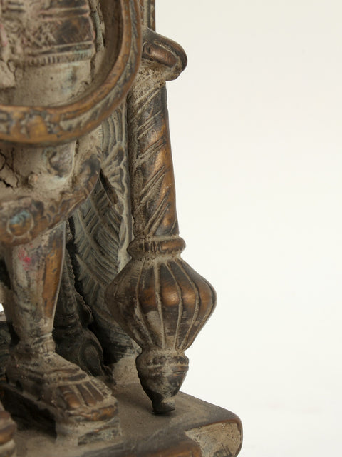 Temple Lord Hanuman Brass Sculpture