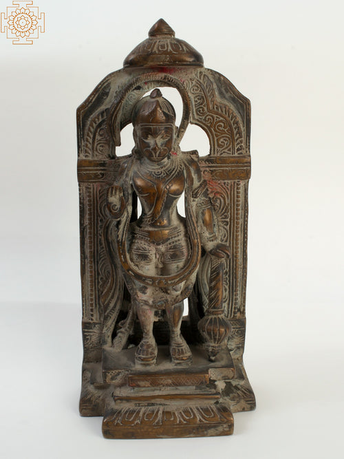 Temple Lord Hanuman Handmade Brass Sculpture