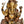 8" Turbaned Ganesha Brass Idol | Handmade Brass Statue
