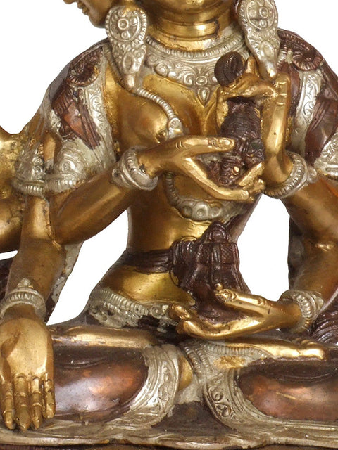 14" Ushnishvijaya Ð The Mother of All Buddhas In Brass | Handmade | Made In India