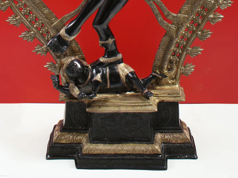 34" Large Dancing Lord Shiva (Ananda-Tandava) | Handmade