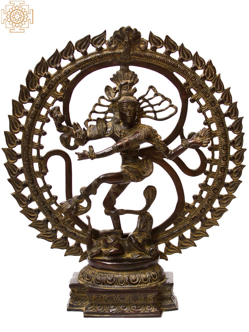 21" Shabda Brahman Handmade Brass Statue