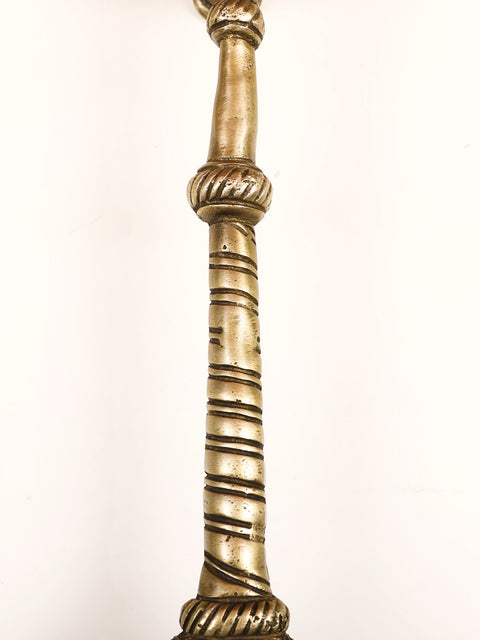 18" Ritual Spoon with Peacock Pair