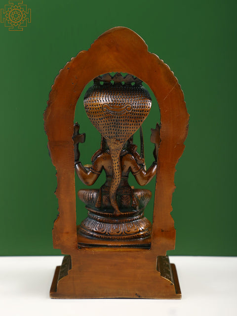 9" Brass Goddess Mariamman Statue - South Indian Durga | Handmade | Made in India
