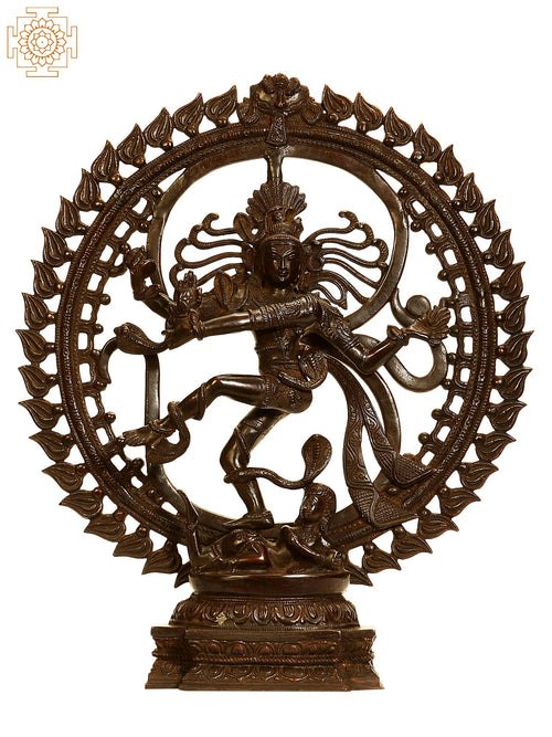 20" Shabda Brahman Handmade Brass Statue