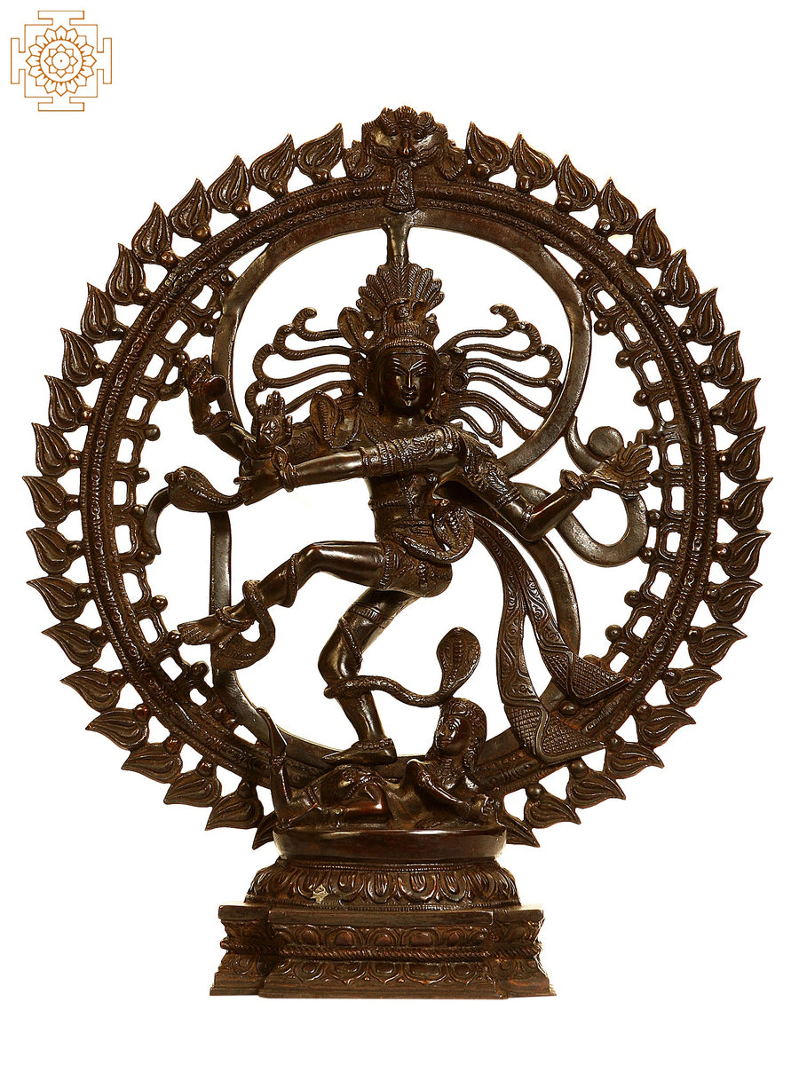 20" Shabda Brahman Handmade Brass Statue