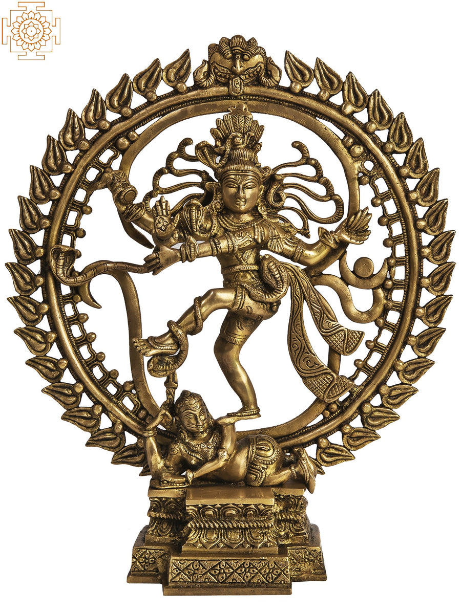 17" Shabda Brahman Brass Statue for Pooja