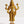6" Small Size Standing Lord Vishnu Brass Statue