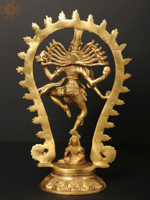 Lord Shiva as Nataraja In Brass | Handmade | Made In India