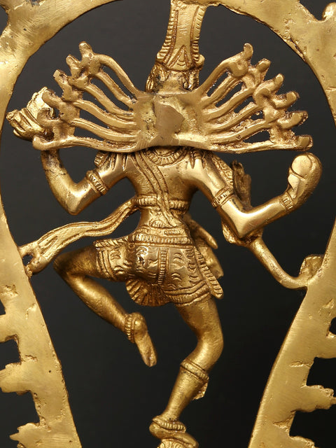 Lord Shiva as Nataraja In Brass | Handmade | Made In India