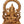 11" Enthroned Ganesha In Brass | Handmade | Made In India