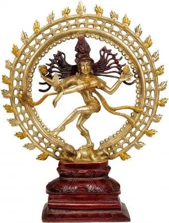 17" Nataraja In Brass | Handmade | Made In India