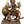 12" Goddess Durga with Hanuman ji In Brass | Handmade | Made In India
