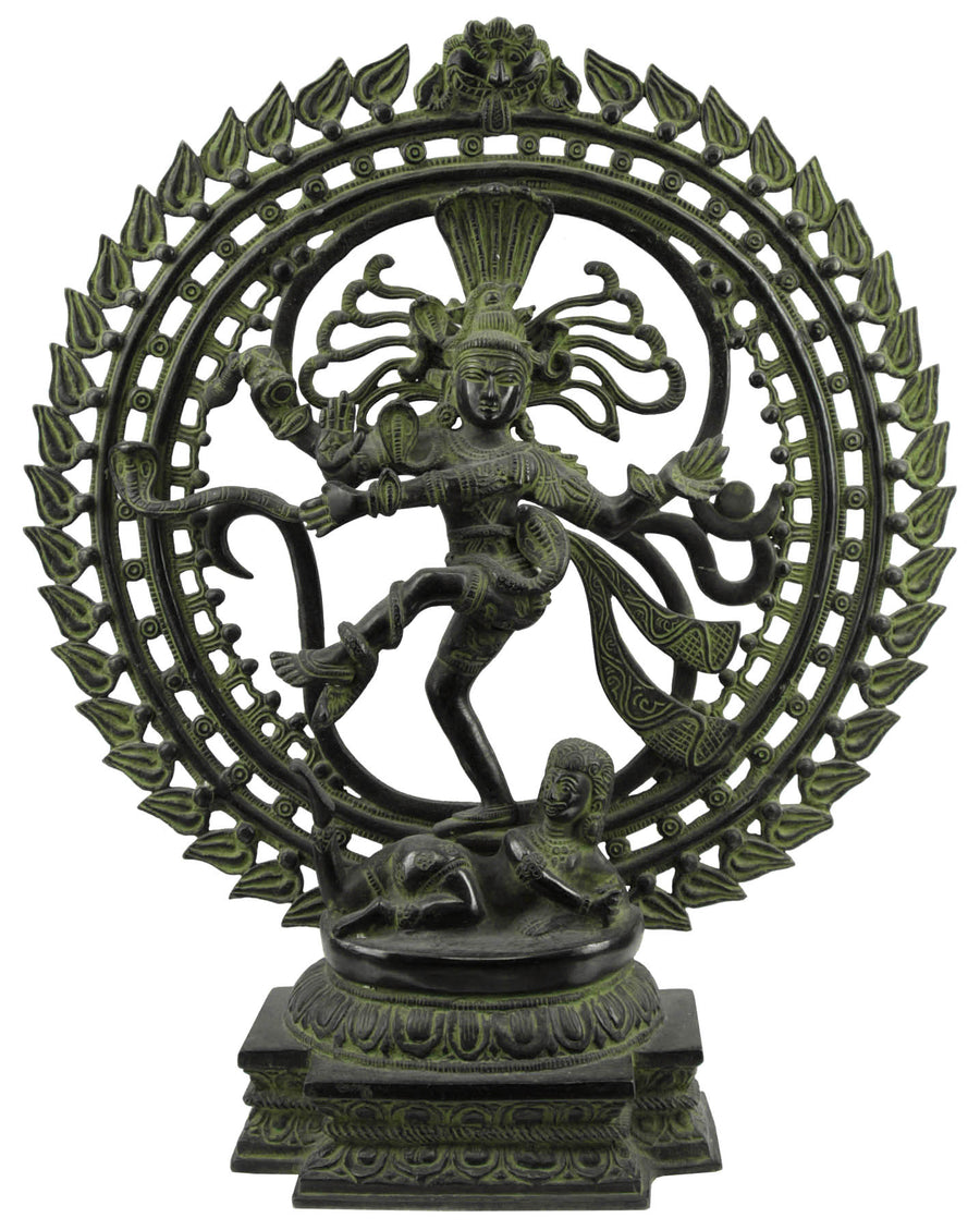 19" Nataraja Handmade Brass Statue for Home Decor
