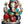 14" Lord Ganesha Eating Modak (with Inlay Work) In Brass